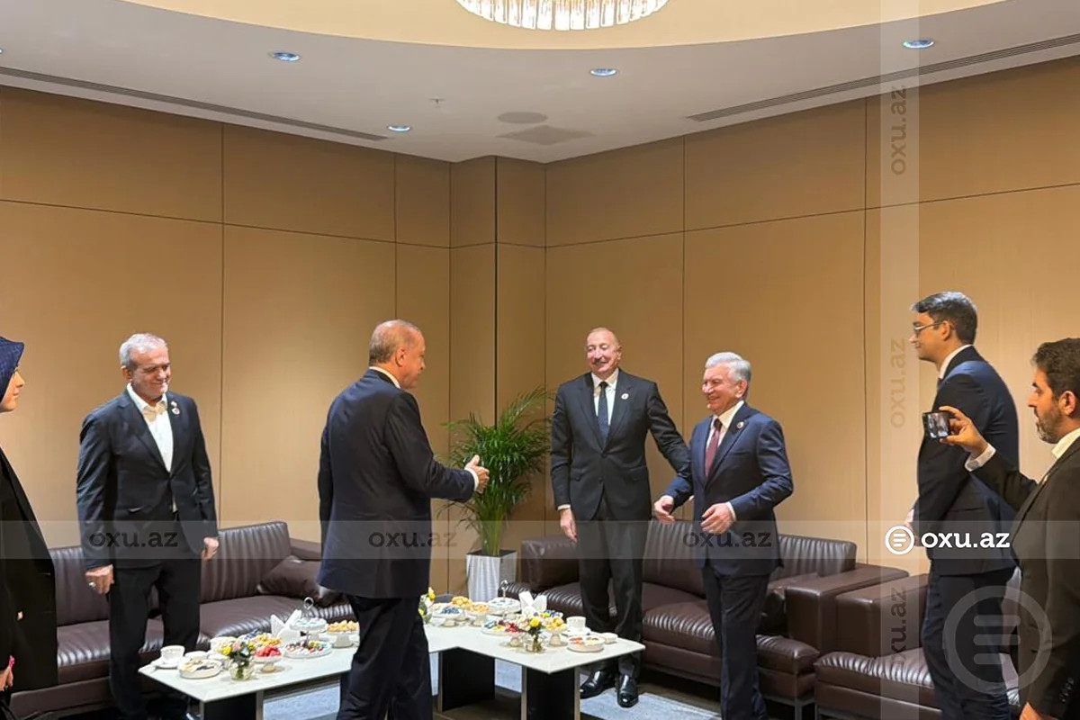 Azərbaycan, Türkiyə, Özbəkistan, İran prezidentləri və ailə üzvləri bir arada - FOTOLAR&nbsp;