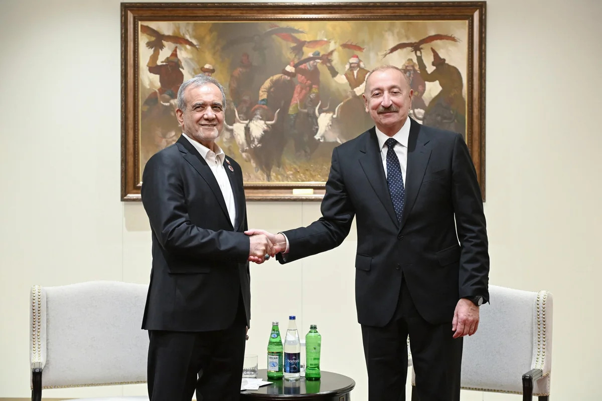 &nbsp;Azərbaycan və İran prezidentləri bir arada - Bişkekdə + FOTOLAR