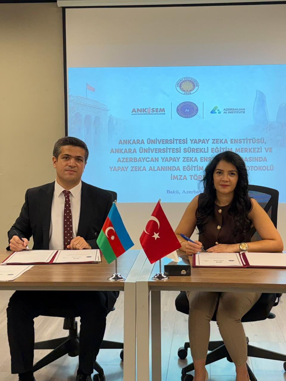 Azərbaycan Süni İntellekt İnstitutu ilə Ankara Universiteti süni intellekt sahəsində rəsmi və akademik tərəfdaşlığa başlayır&nbsp;