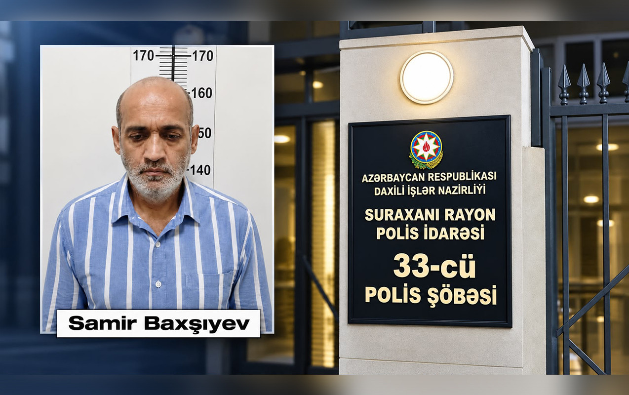 Bakıda 46 yaşlı keçmiş məhkum tutulub