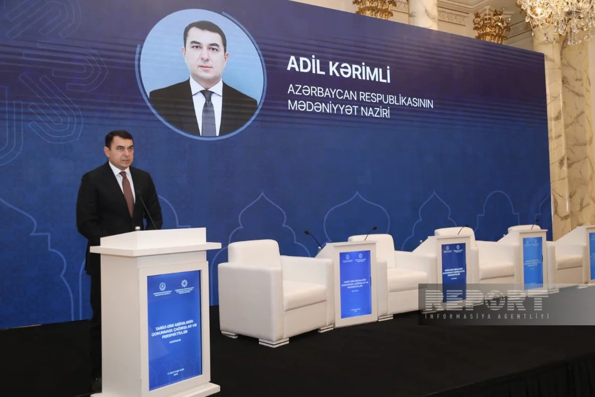Nazir: \"Həmin abidərlərin bir qismi tamamilə məhv edilib, bir çoxunda isə vandalizm aktları törədilib\"