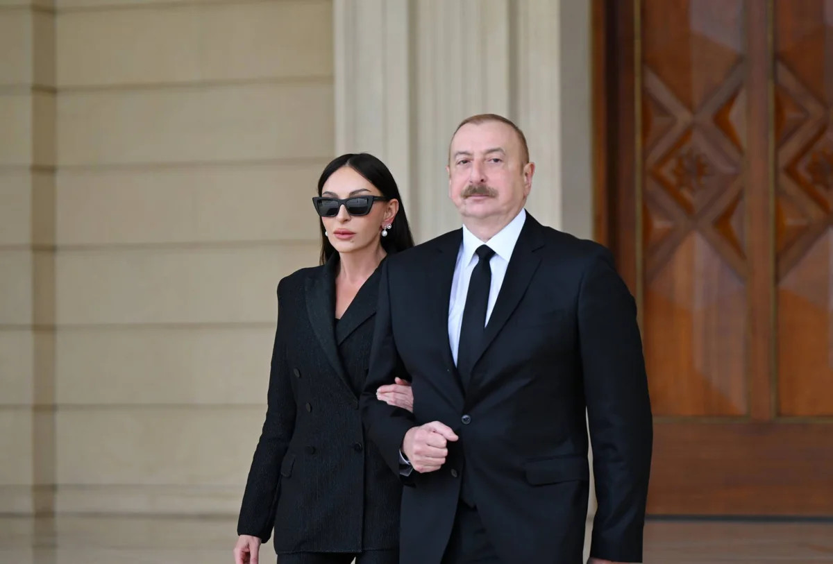 Prezident İlham Əliyev və Mehriban Əliyeva Şamaxıya səfər ediblər