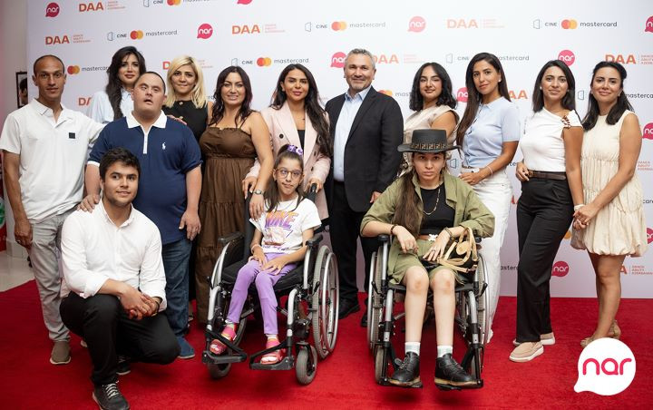 \"Nar” inklüziv mövzulu sənədli filmin nümayişinə dəstək göstərdi - FOTOLAR
