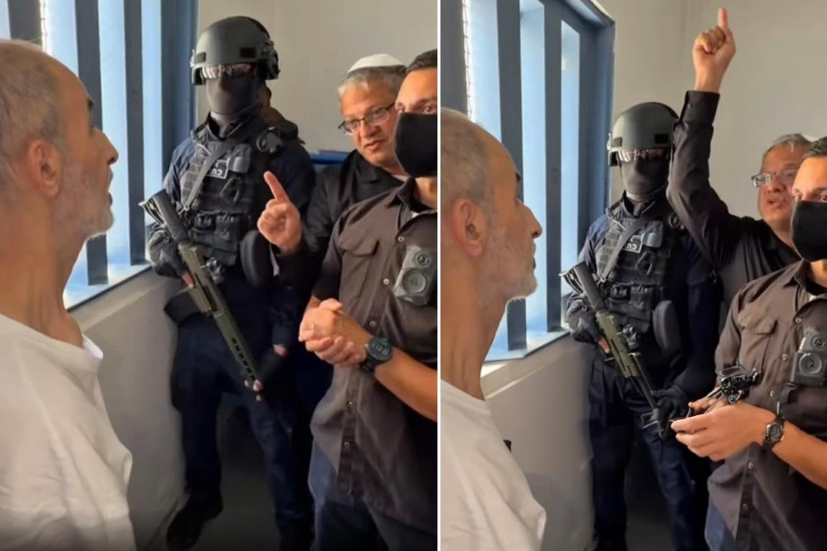 Nazir həbsxanaya girdi, HƏMAS rəsmisinə \"səni öldürmək istəyirəm\" dedi - \"Burada sizə qarşı ağır şərtləri mən gətirmişəm\"