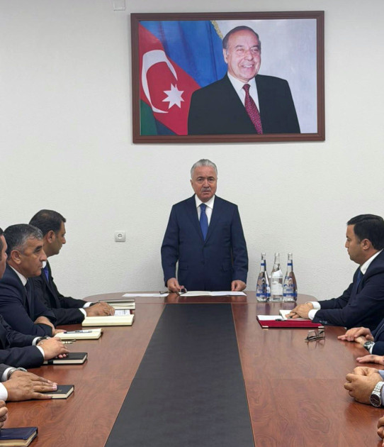 Yeni icra başçısı kollektivə təqdim olundu - FOTOLAR