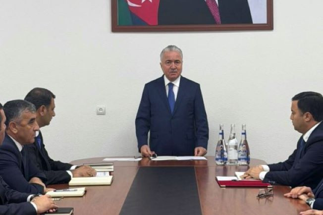 Yeni icra başçısı kollektivə təqdim olundu - FOTOLAR