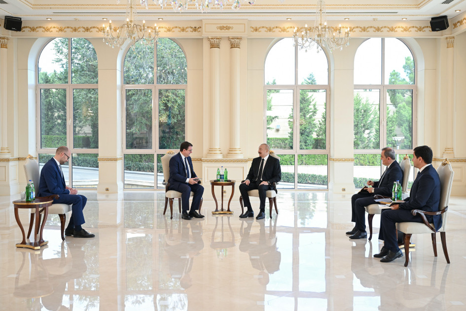 Prezident İlham Əliyev Avstriyanın yeni səfirini qəbul edib