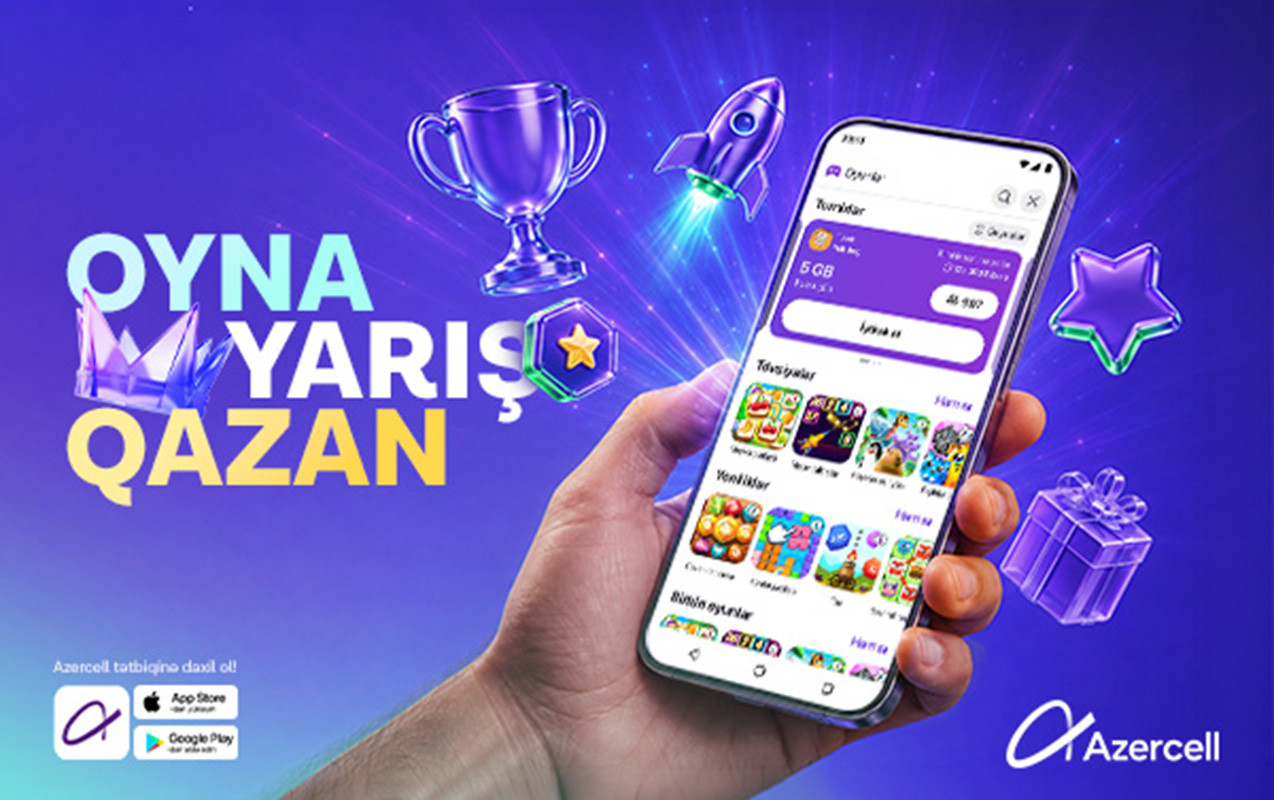 “Azercell” yeni “Oyun Portalı”nı istifadəyə verir