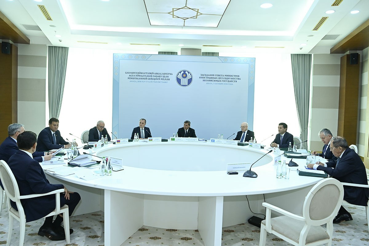 Ceyhun Bayramov MDB Xarici İşlər Nazirləri Şurasının iclasında - FOTO