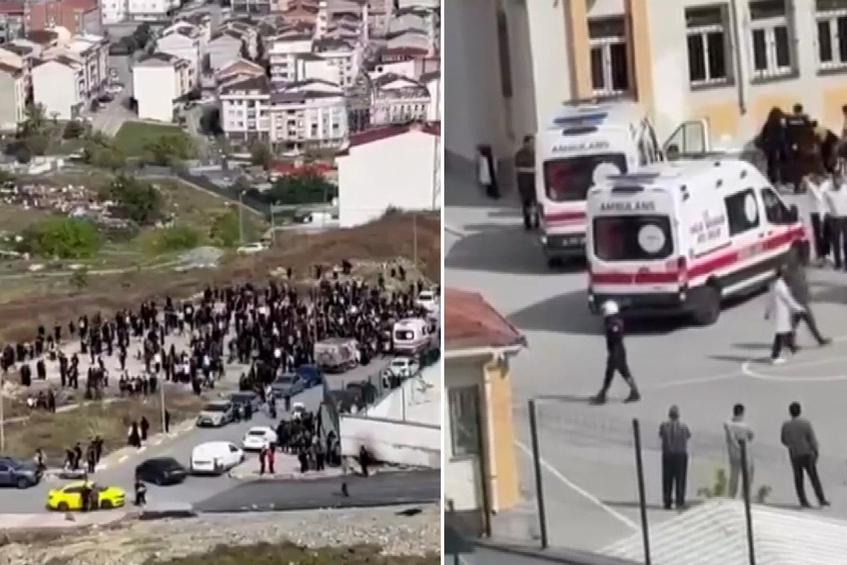 İstanbulda daha br məktəbdə qanlı hadisə: iki şagird bıçaqlandı