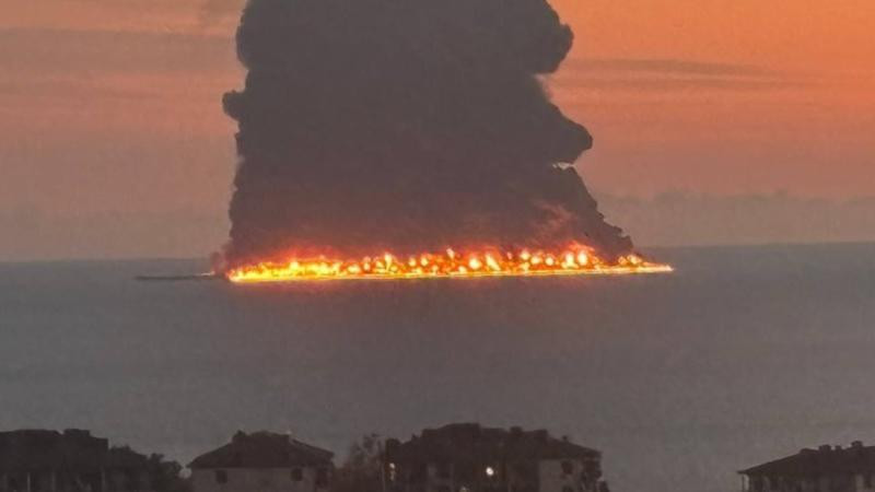 Rusiyanın Qara dənizdə bir tankeri vurulub