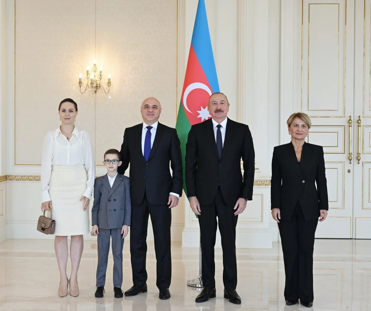 Prezident İlham Əliyev Gürcüstanın yeni səfirini qəbul etdi - FOTOLAR