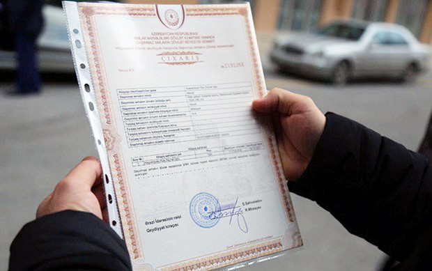 “Kupça”sız evə bu yolla sənəd almaq olar