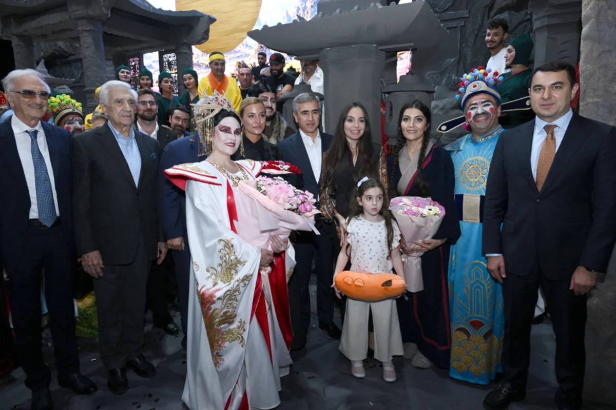 Heydər Əliyev Sarayında \"Turandot\" tamaşasının premyerası keçirilib - FOTOLAR