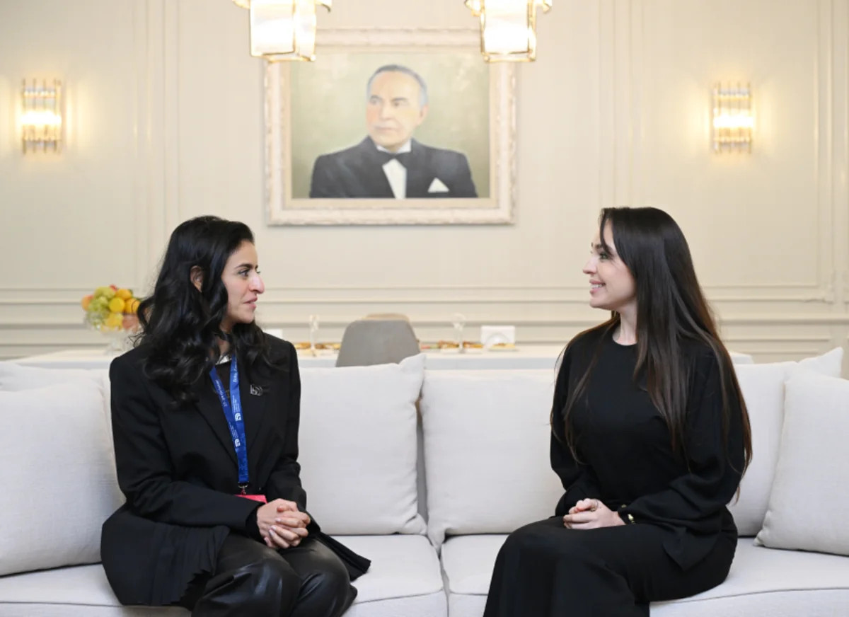 Leyla Əliyeva Dünya Turizm Təşkilatının Baş katibi ilə görüşüb - FOTO