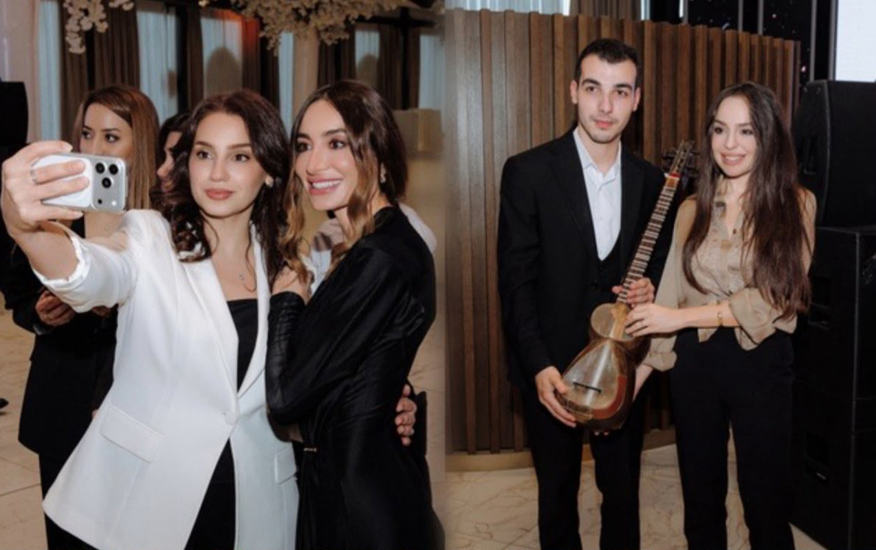 Prezidentin qızları “Cənnətin ariyası”nın konsertində - FOTOLAR