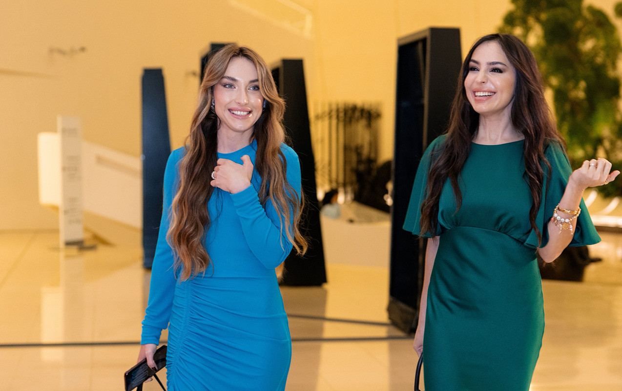 Leyla Əliyeva və Alyona Əliyeva \"Baku Art Weekend” sərgisində - VİDEO, FOTOLAR