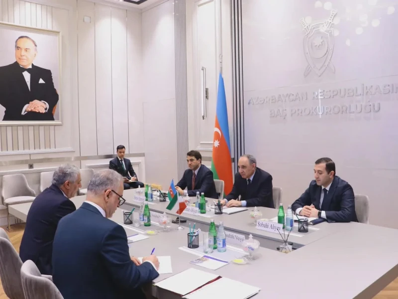 Kamran Əliyev İran səfiri ilə regional hadisələri və ikitərəfli əlaqələri müzakirə edib