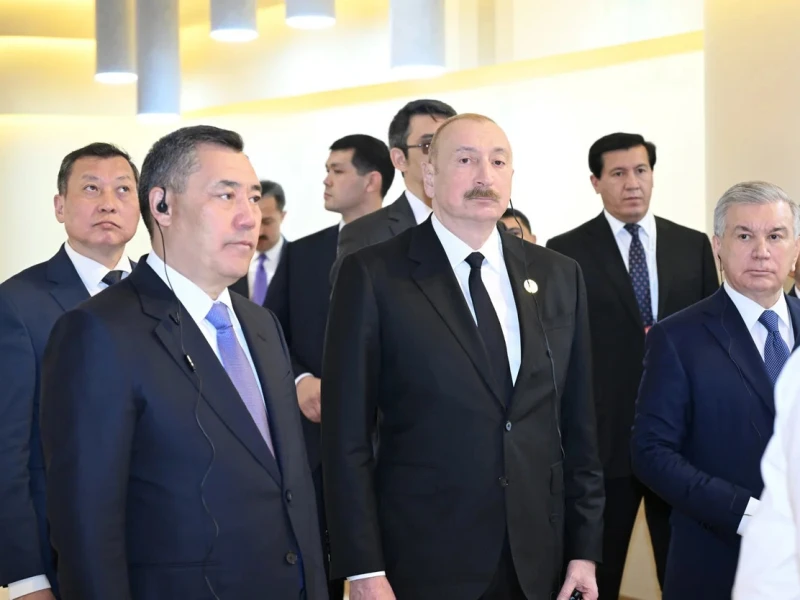 Prezidentlər Türküstanda - FOTOLAR