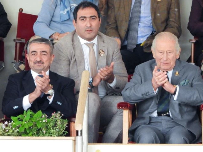 DSX rəisi Britaniya kralı ilə bir arada - FOTOLAR