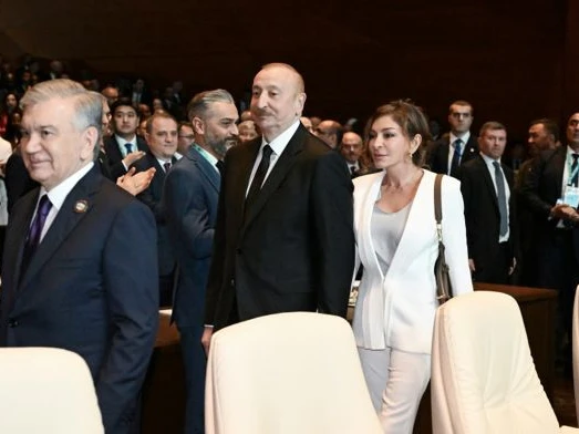 Prezident və birinci xanım beynəlxalq tədbirdə - VİDEO, FOTLAR (Yenlənib)