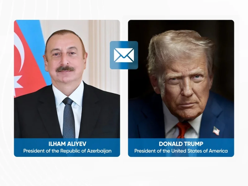Prezident İlham Əliyev Donald Trampa təbrik məktubu ünvanlayıb - MƏTN