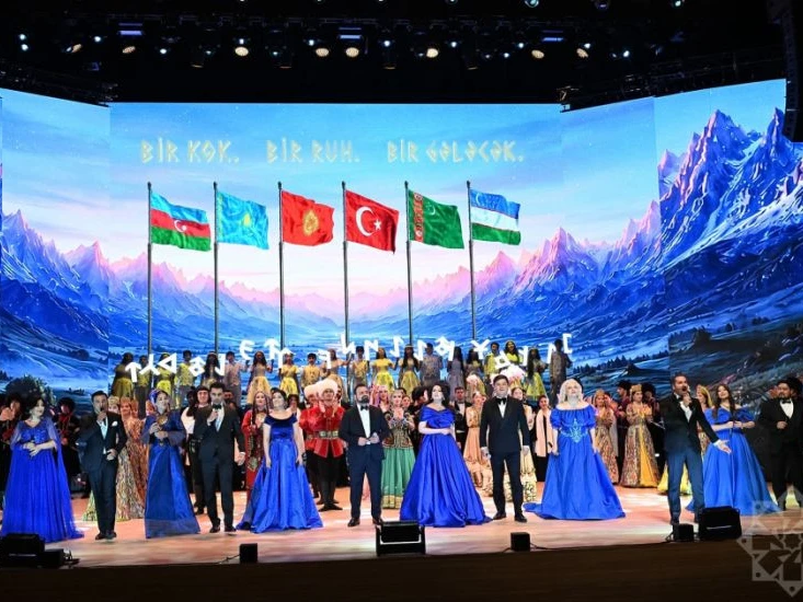 Azərbaycanda \"Türk Dünyası Həftəsi\" başlayıb - ÇIXIŞ + FOTOLAR (YENLƏNİB)/