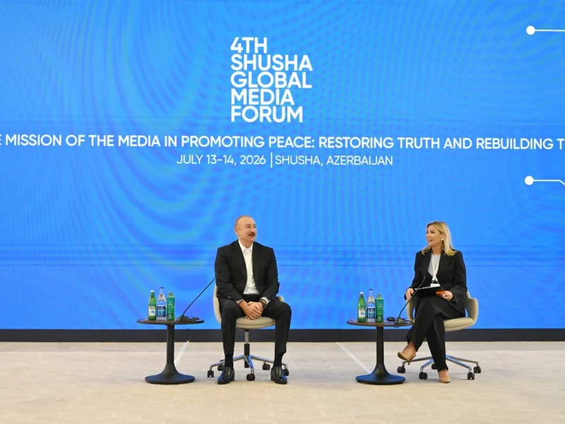 Prezident İlham Əliyev IV Şuşa Qlobal Media Forumunda - CANLI YAYIM (Yenilənir)