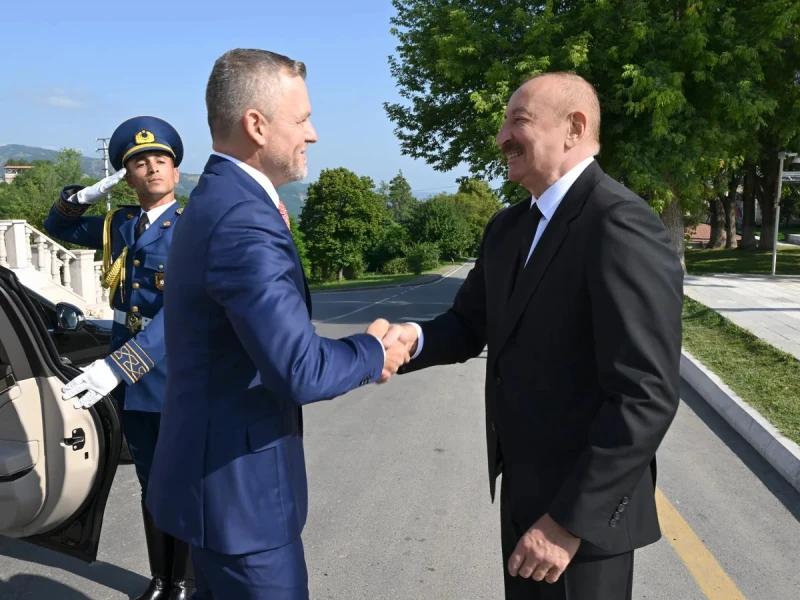 Şuşada İlham Əliyevlə Slovakiya prezidenti görüşdü, birgə bəyanat verildi - FOTOLAR (CANLI YAYIM, Yenilənib)