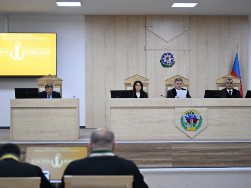 Arayik Harutyunyan, Arkadi Qukasyan, Bako Sahakyan... - Bakıda ermənilərin məhkəməsi + FOTOLAR