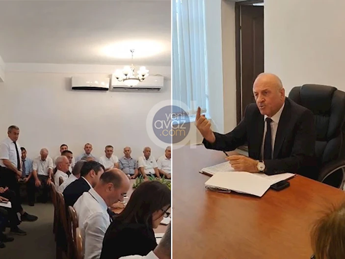 \"Sizə aid nə qədər nöqsan var\" - İcra başçısı iclasda Su Kanal İdarəsinin rəisini belə danladı + VİDEO