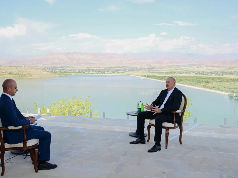 \"Bəli, mütləq, mütləq, bu olacaq\" - Prezident İlham Əliyevin MÜSAHİBƏSİ (FOTOLAR)