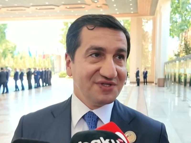 \"Bir-birimizi başa düşürük, bəzi hallarda rus dilində də danışırıq\" - Hikmət Hacıyev + VİDEO
