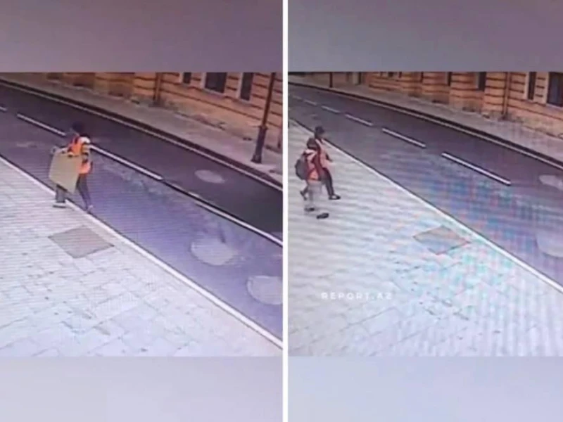 Moskvadakı səfirliyimizin önündəki təxribatın görüntüləri yayıldı - VİDEO