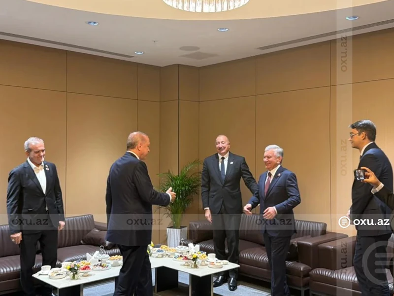 Azərbaycan, Türkiyə, Özbəkistan, İran prezidentləri və ailə üzvləri bir arada - FOTOLAR&nbsp;