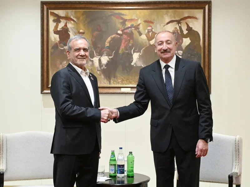 &nbsp;Azərbaycan və İran prezidentləri bir arada - Bişkekdə + FOTOLAR
