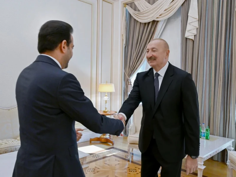 İlham Əliyevə \"Zayed İnsan Qardaşlığı Mükafatı\"nın sertifikatı verildi - FOTOLAR