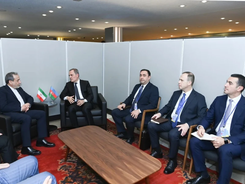 AZƏRBAYCAN və İRAN XİN BAŞÇILARI NYU-YORKDA BİR ARADA: nələr müzakirə edildi?