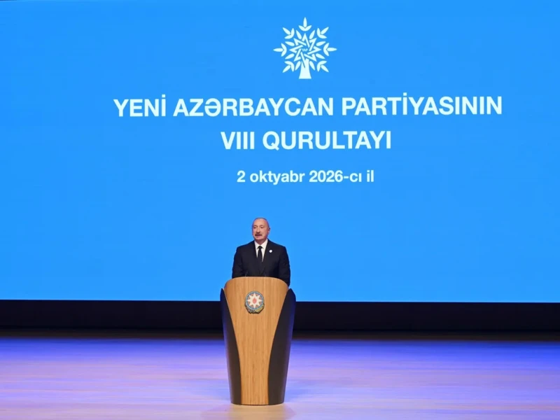 PREZİDENT YAP-ın QURULTAYINDA - İlham Əliyev çıxış edir&nbsp;+ FOTOLAR (YENİLƏNİR)
