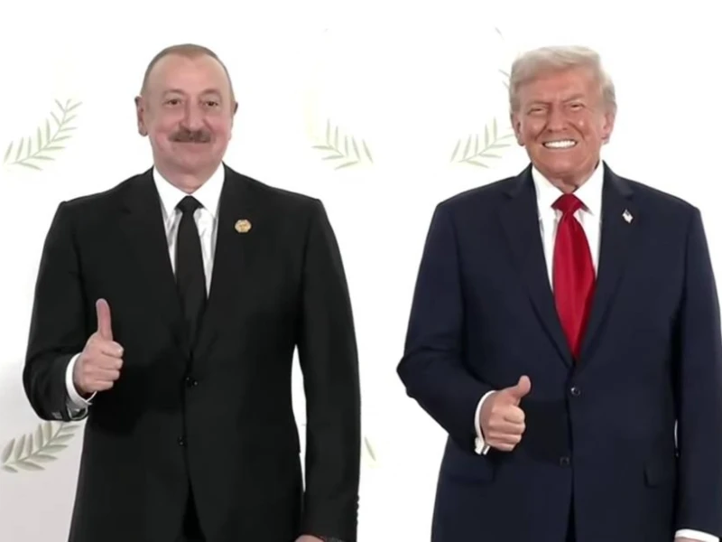 Azərbaycan Prezidenti: \"Donald Tramp Nobel Sülh Mükafatı almalıdır\"