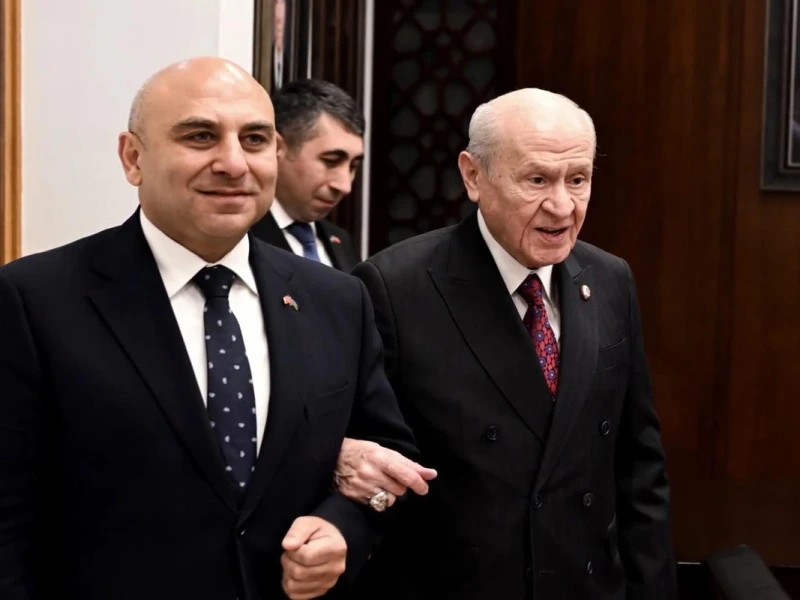 Baxçalı Azərbaycan səfiri ilə bir arada: \"Türkiyə ilə Azərbaycanın bir-birinə olan etimadı qorumaq...\"
