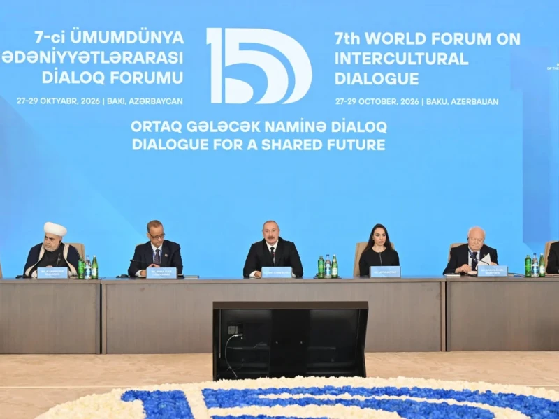 Prezident&nbsp; Dialoq Forumunun açılış mərasimində yeni mesajlar verdi - ÇIXIŞIN TAM MƏTNİ + FOTOLAR