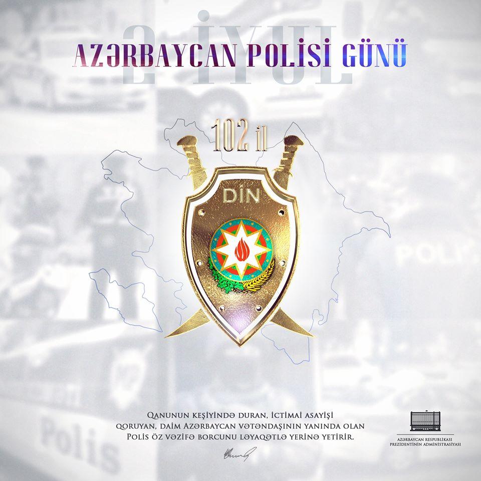 Azərbaycan Polisinin yaranmasından 102 il ötür