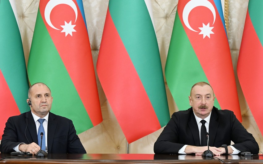 İlham Əliyev Bolqarıstan Prezidenti birgə bəyanat verdi, yeni sənədlər imzalandı - (Yenilənib)
